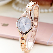 Jw Rose Gold Quartz Horloge Vrouwen Luxe Roestvrij Stalen Armband Horloges Ladies Dress Crystal Horloges Relogio