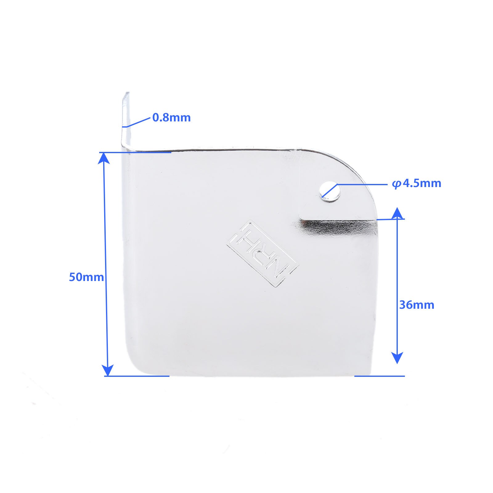 1Pc 35/40/50mm Iron Aviation Corner Brackets Toolbox Trunk Box Case Angle Brace Protector Covers Furniture Hardwares