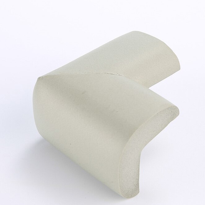 8pcs/lot 55mm*55mm Soft Table Desk Corner Protector Baby Safety Edge Corner Guards For Children Safety Protect Tape Cushion: 8pcs gray