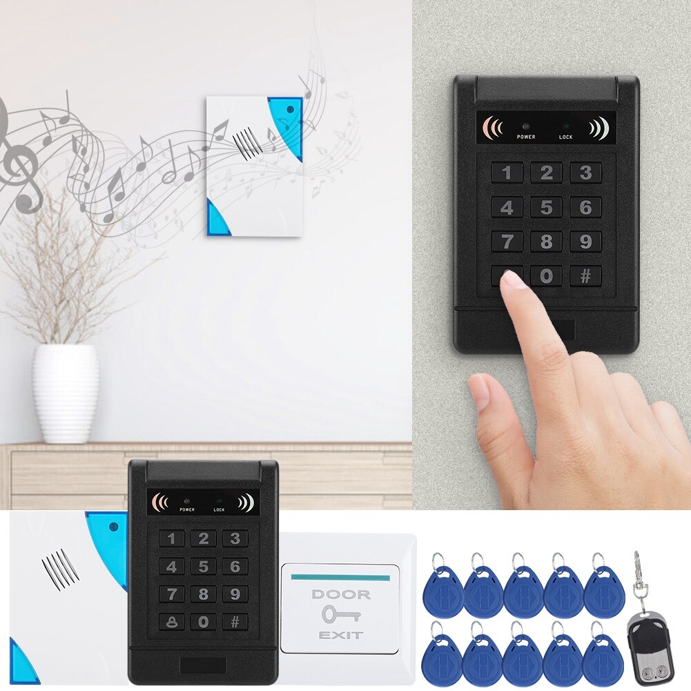 Door Access Control System RFID Card Password Unlo... – Grandado