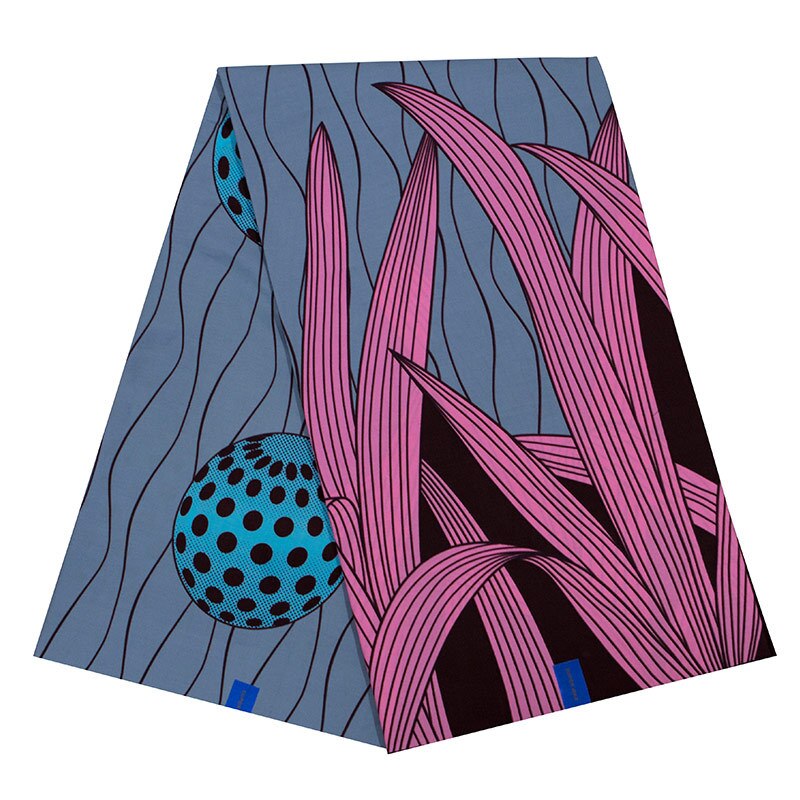 Afrikaanse Stof Van Wax Ankara Stof Voor Jurken 100% Katoen Stof Tissu Wax Africain 6 Yards: Default Title