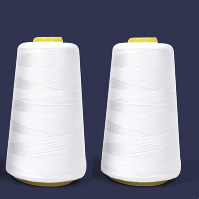 1Pcs 3000 Yards Polyester Thread Sewing Color Optional: white 1pcs