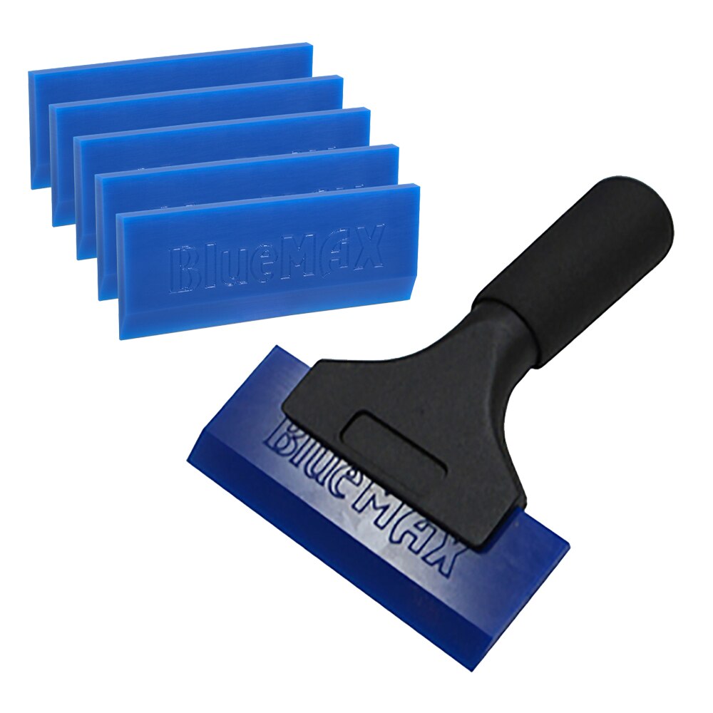 EHDIS Car Wrap Ice Scraper Snow Shovel Squeegee With BlueMAX Blade Auto Vinyl Film Sticker Wrapping Accessories Window Tint Tool: SET 2