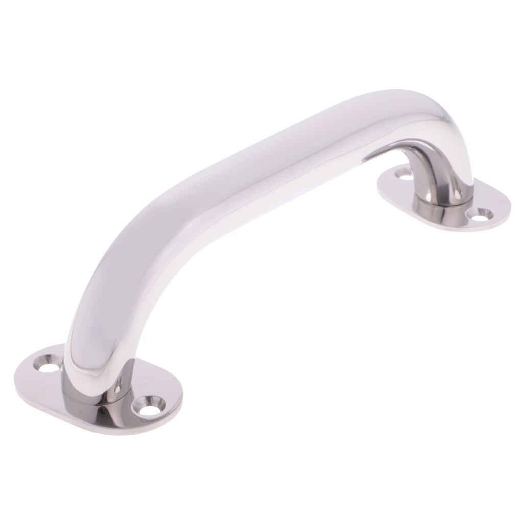 Marine Grade Stainless Steel Polished Boat Round Handrail 9-Inch