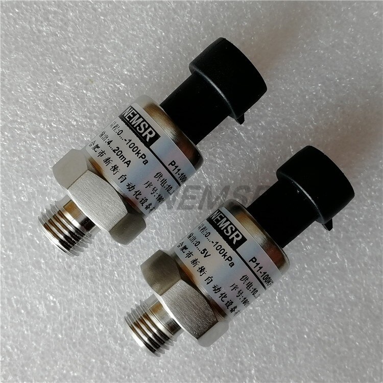 Vacuum Negative Pressure Sensor 0-5V/4-20mA Output Vacuum Negative Pressure Transmitter Gas Sensor