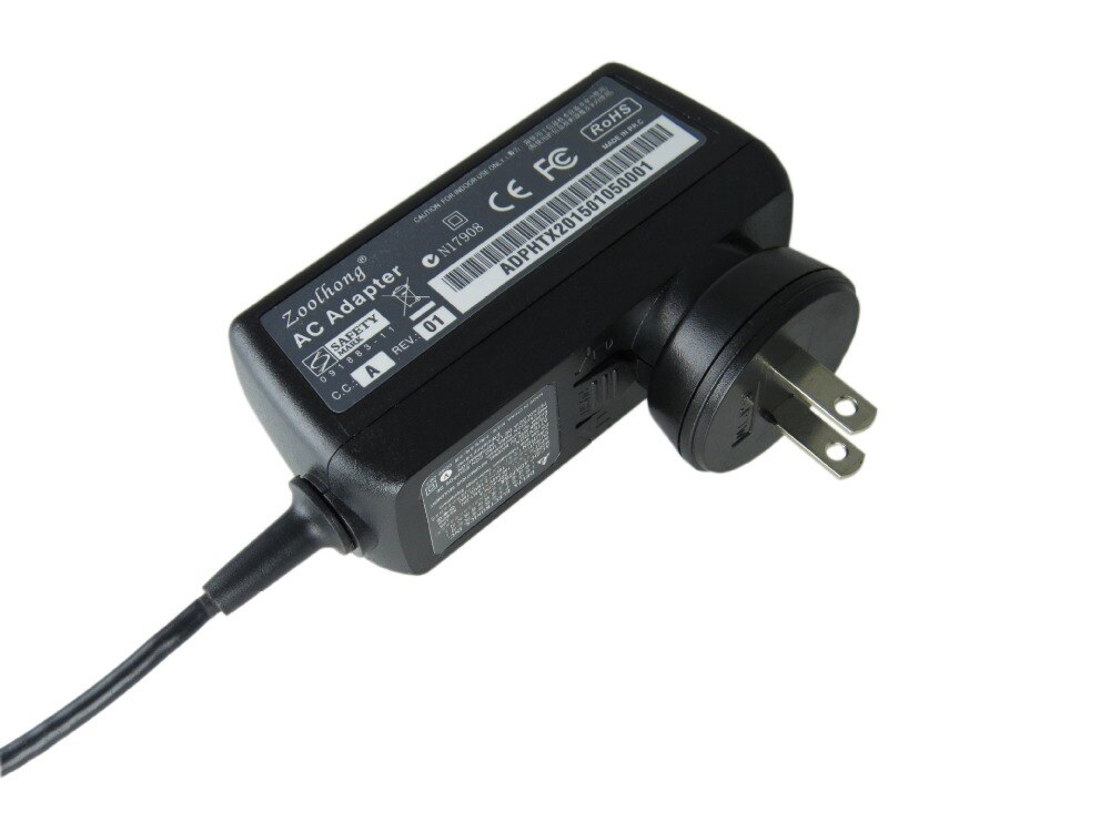 19V 1.75A AC Power Adapter Travel Plug Wall Charger for ASUS Vivobook S200 S200E S220 X200T X201E X202E F201E Q200E