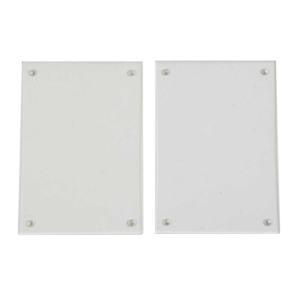 Transparente Acryl-Anzeigetafel, magnetisch, doppelseitig, Fotorahmen, klarer Kristall, Poster, Schreibtisch, Show-Ständer, Schreibtisch-Dekoration für Zuhause