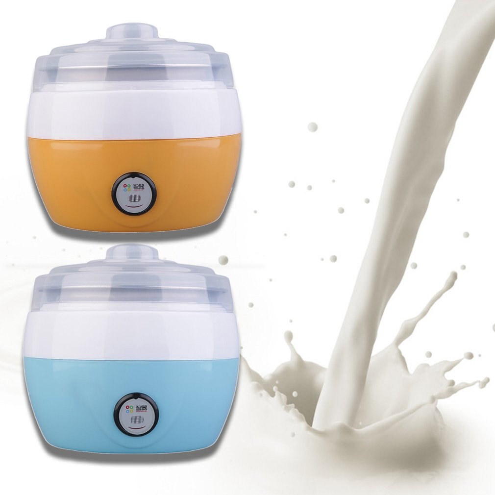 Elektrisk yoghurt maker multifunktionel automatisk plast eller rustfrit stål liner yoghurt maker mini automatisk hjemme yoghurt maskine