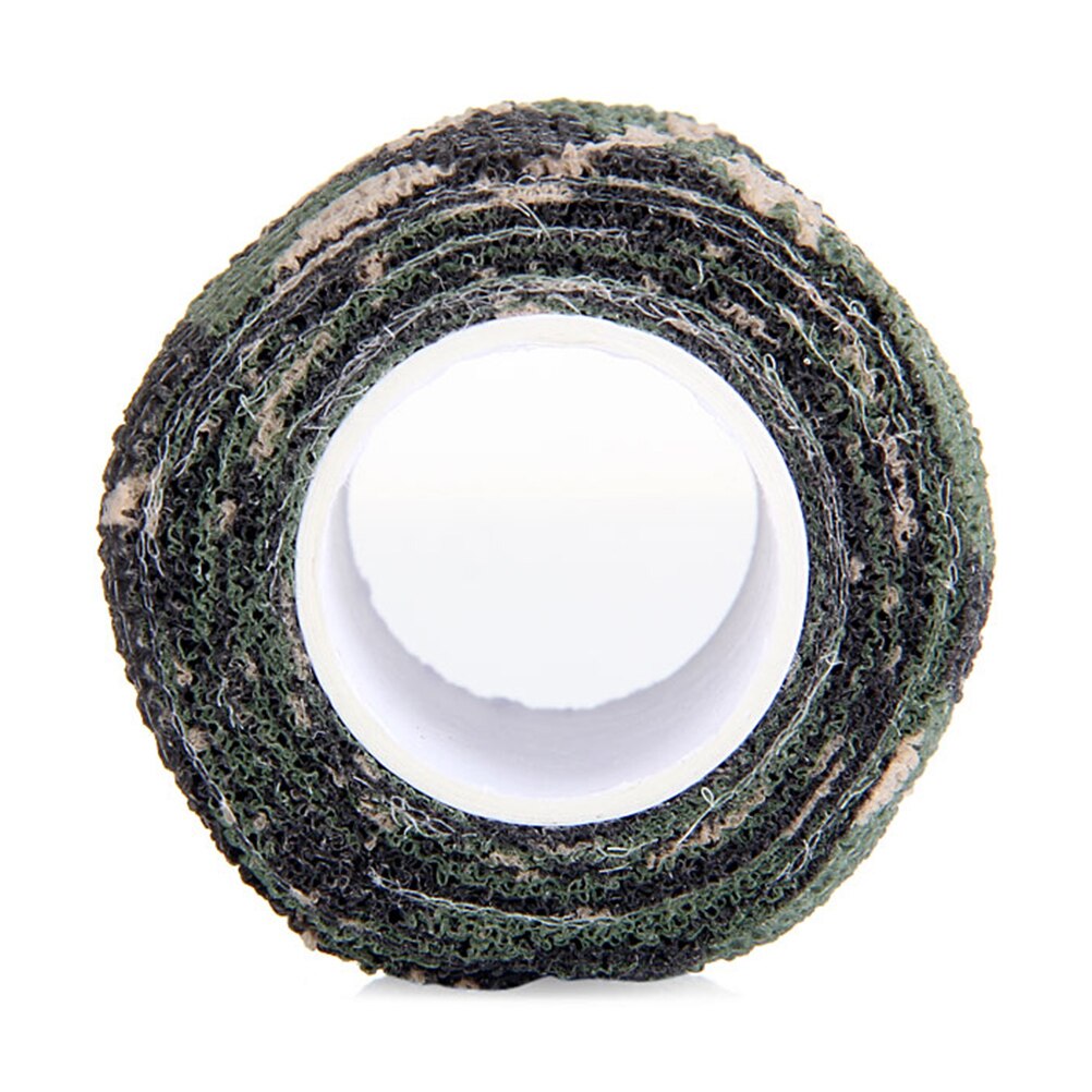 Uning Self-adhesive Protective Camouflage Tape Wrap 5CM x 4.5M Camo Form Non-woven Fabric Stealth Tape Stretch Bandage