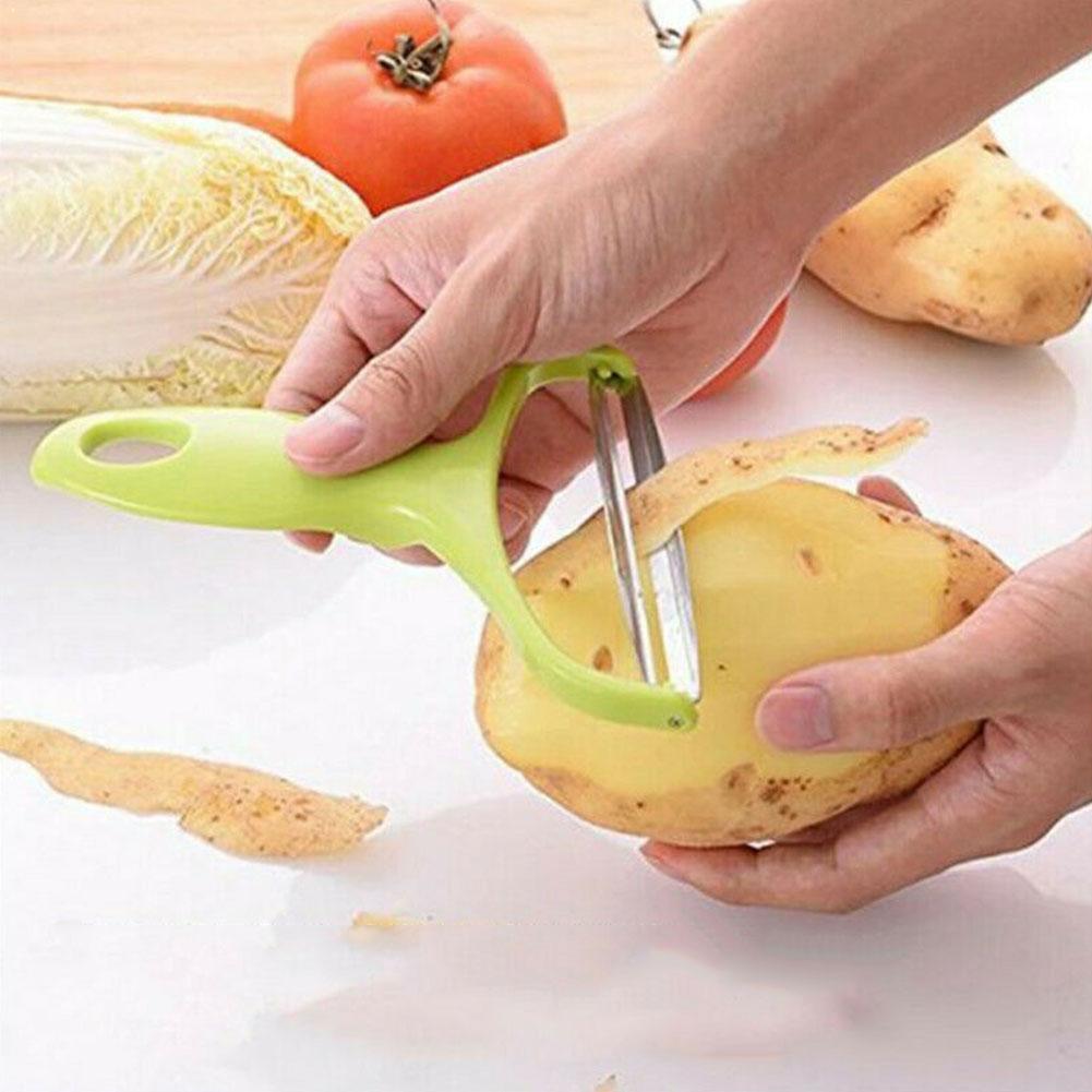 Rvs Kool Snijmachine Groenten Raspen Brede Mond Grote Zesters Keuken Mes Aardappel Fruit Peelers Gadgets Cutter U2R4