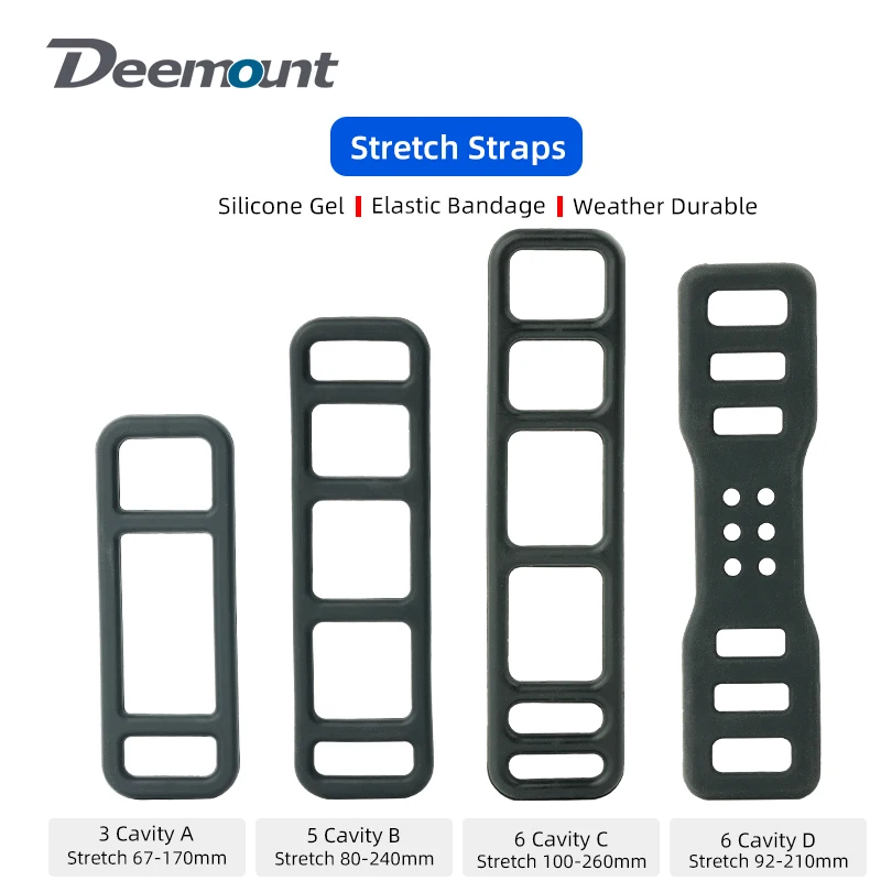 Siliconen Gel Bandjes Voor Fiets Stuur Zadelpen Helm Lamp Afstandsbediening Bell Mount Auto Spiegel Dvr Gps Camera Rubber Bandage