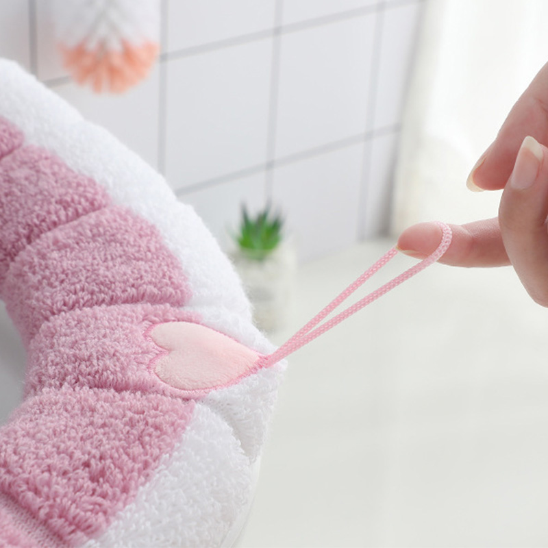 Funda para tapa de inodoro más cálida, producto de baño, sartén, cojín, almohadillas de licra, uso en juntas tóricas, inodoro cómodo al ras