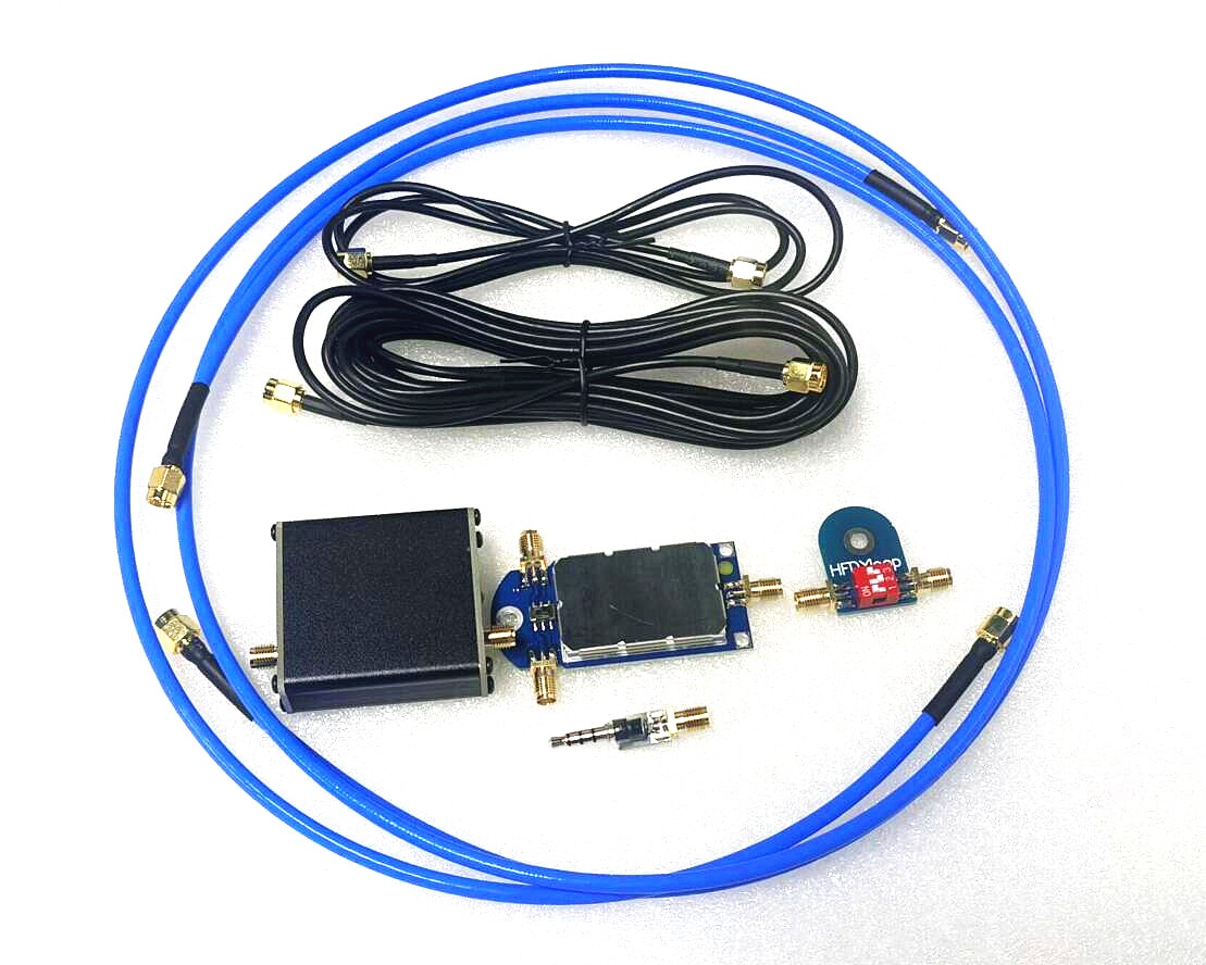 HFDY 50K-500MHz szerokopasmowa aktywna mała pętla magnetyczna antena wzmacniacz LZ1AQ HF AM FM UHF VHF odbiornik SDR Radio Tescun Malahit
