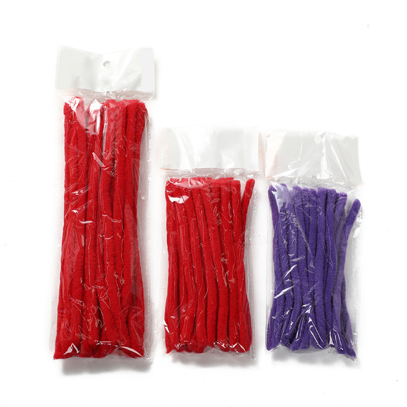 Palo de permanente Afro, cabeza de explosión, accesorios de salón, herramienta de permanente, barra de pelo entrelazada, giro de rizado, alta elasticidad, 20 unids/bolsa