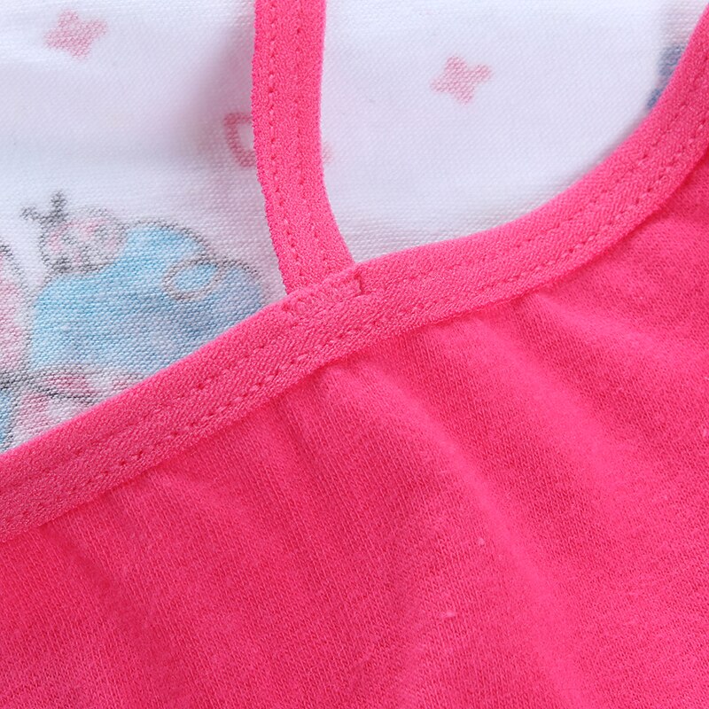 5 pz/lotto intimo cotone colorato neonata bambini bambini cartone animato 6-14Y Hipster Sport adolescenti adolescente giovane canotta
