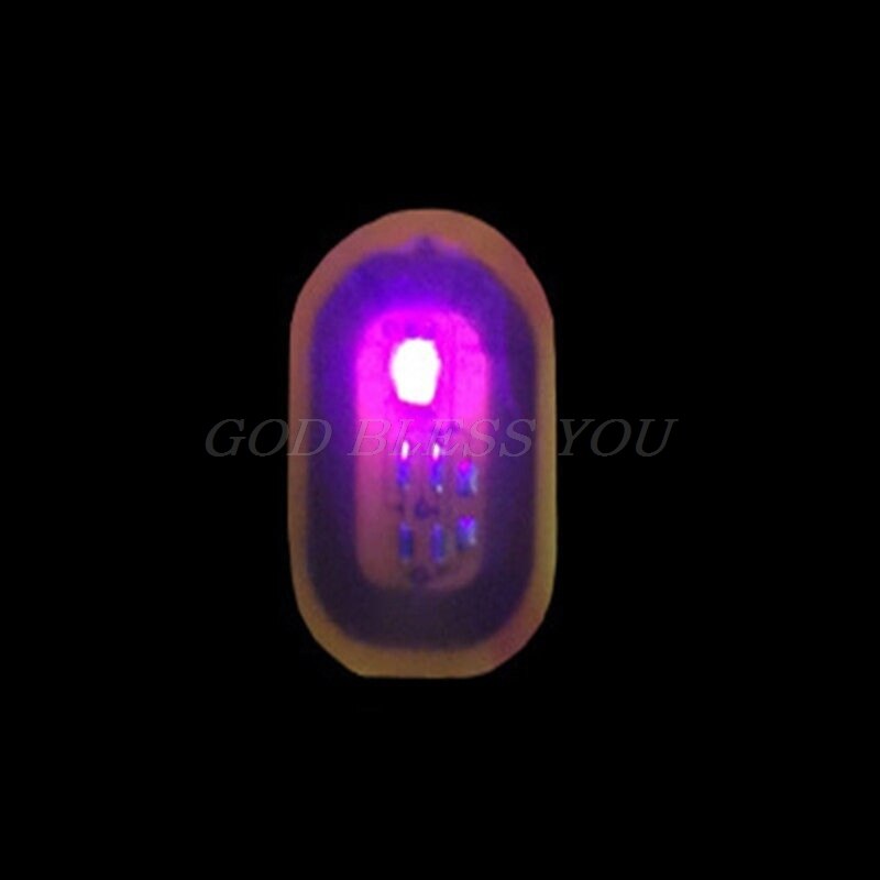 Vrouwen Nfc Nail Art Tips Stickers Diy Telefoon Led Licht Flash Party Decor Nail Tips: Rood