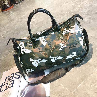 Kvinder rejsetasker nylon stor camouflage mænd taske sammenfoldelig tur taske stor kapacitet bagage rejse duffle skuldertasker