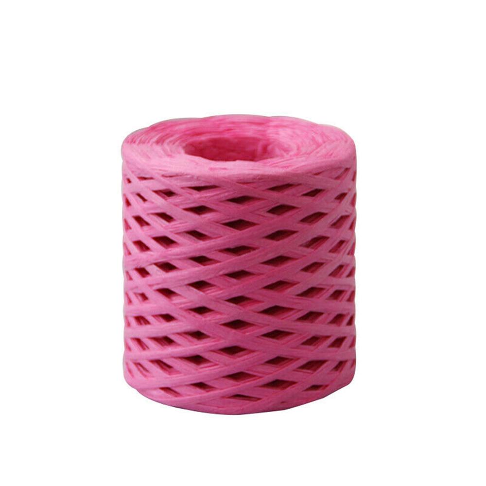 200M Raffia Lint Papier Touw Cord String Wikkelen Pakket Verpakking Creatieve Diy Geweven Cadeaupapier Touw: 8