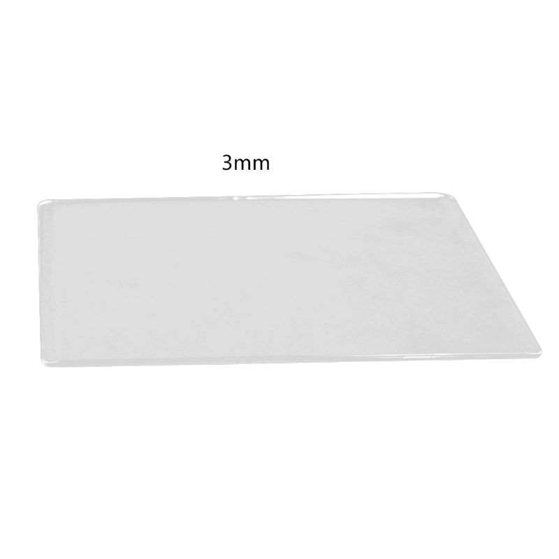 Máquina troqueladora de 3MM de , placa de gamuza de repuesto de 15x19,5 CM para bricolaje, placa troquelada para álbum de recortes