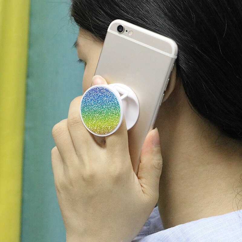 Universal- Telefon Halfter Ausbau Diamant telefon griff telefon Finger Ring für Auto praktisch Halfter Telefon Stehen