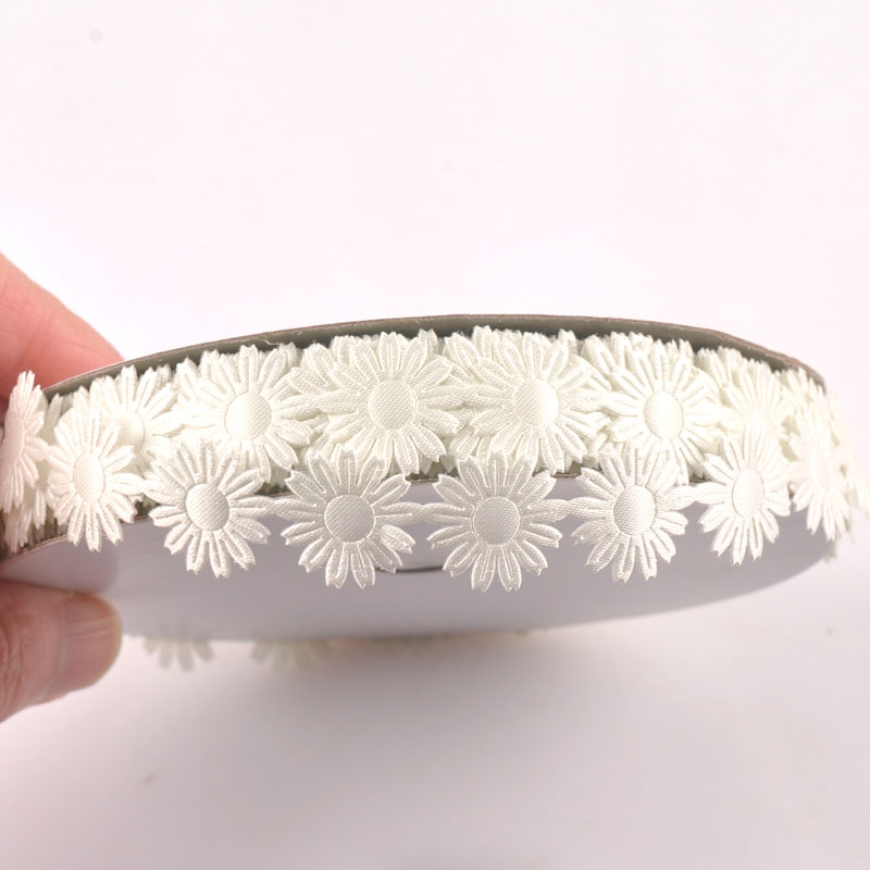 Width1.8cm Multicolor Bloem Kant Linten Voor Ambachten Wikkelen Lint Diy Geborduurde Stof Wedding Party Home Decor C2410