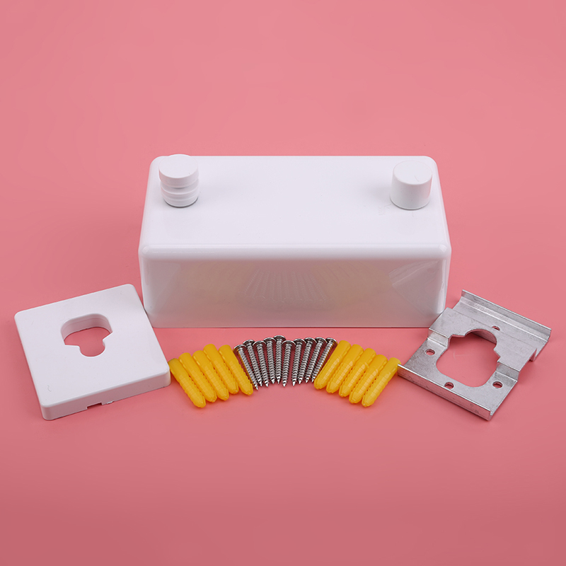 Home 4.2M Steel Wire Invisible Wall Hanger Indoor Retractable Solid Clothesline Retractable Clothesline Clothes Dryer: white