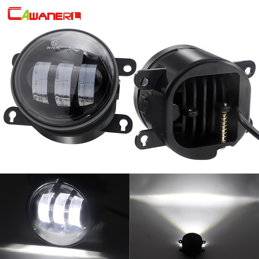 2 Pieces Car LED Fog Light 30W 6000LM Front Bumper Fog Lamp DRL For Suzuki Swift Jimny Grand Vitara Splash Ignis SX4 Alto XL7