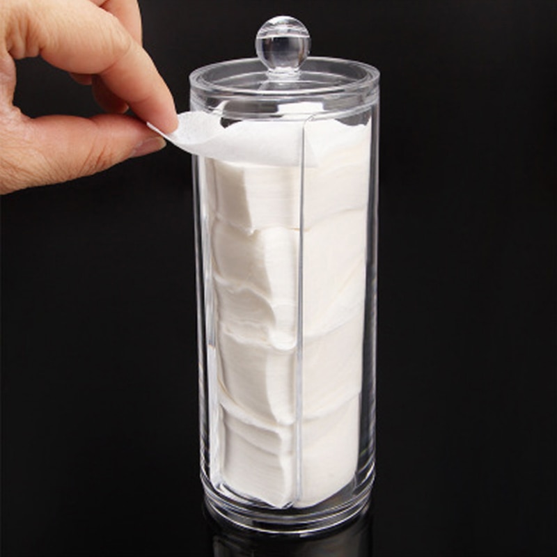 Xunzhe Cosmetische Opbergdoos Transparant Acryl Organizer Crystal Badkamer Make Wattenstaafje Tandenstoker Desktop Opbergdoos