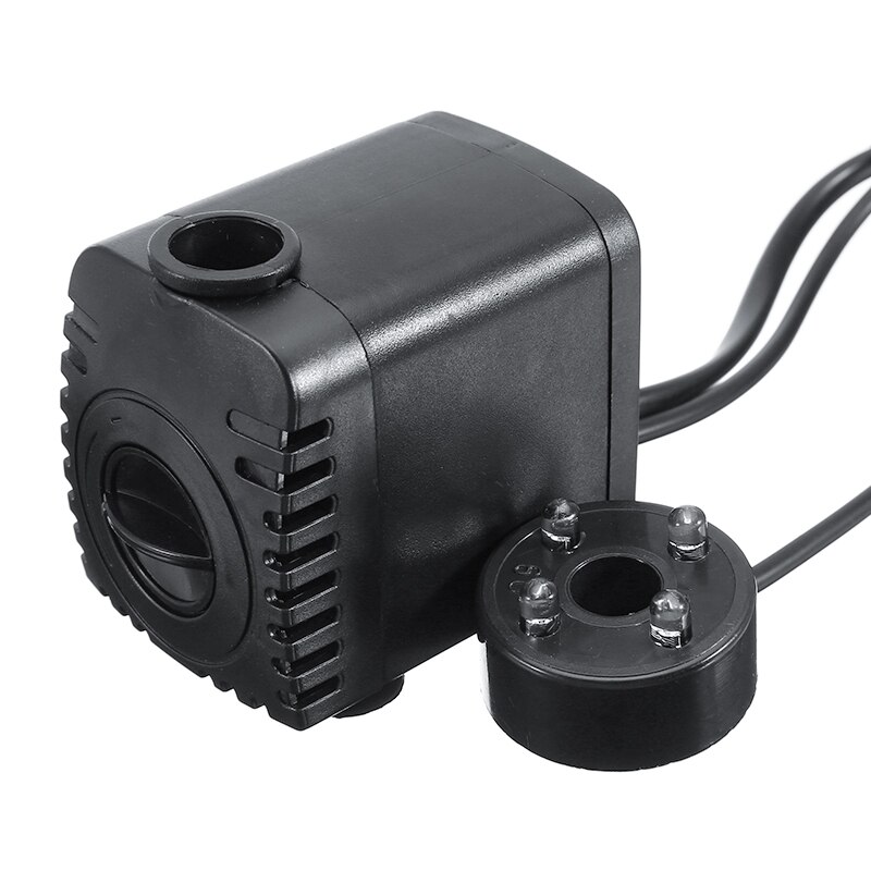 Fonte kit bomba de água 8w bomba de água aquário tanque de peixes piscina lagoa submersível cachoeira fonte para decoração do jardim