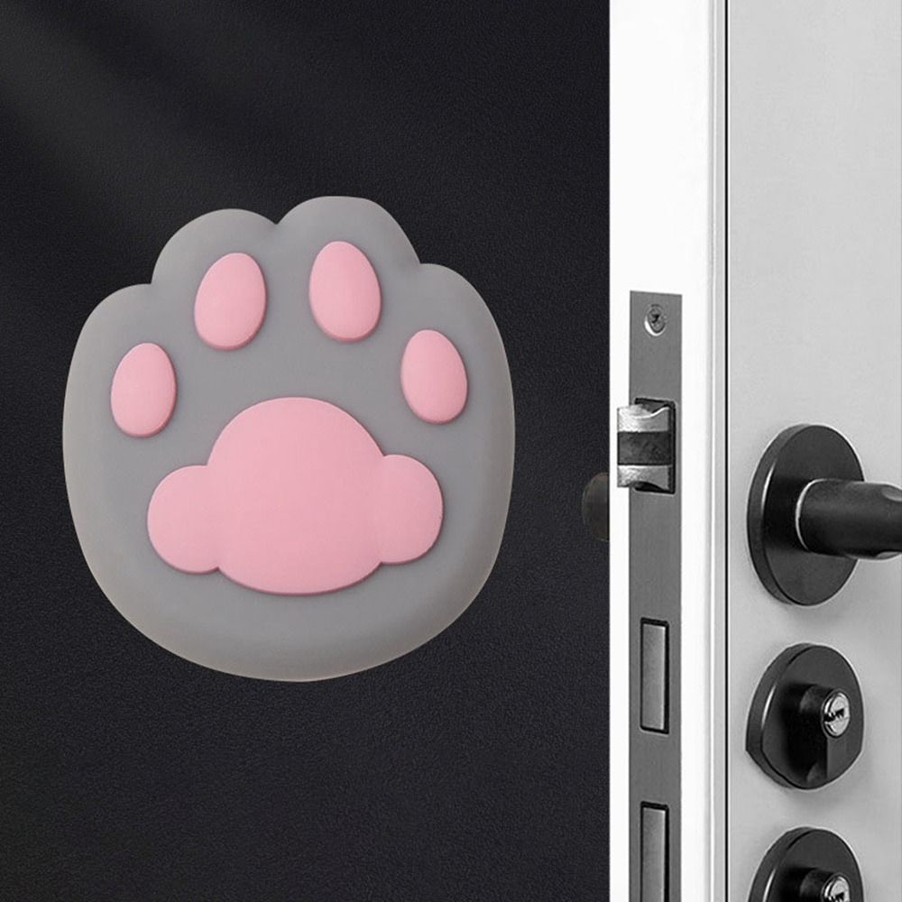 Siliconen Deur Stopper Buffer Bescherming Stoppers Muurbeschermers Anti Botsing Pads Crash Pad Zelfklevende Bescherming Stickers Deur