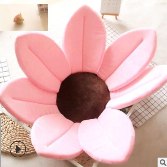 Newborn Baby Bathtub Foldable Blooming Bath Flower Bath Tub for Baby Blooming Sink Bath For Baby Play Bath Sunflower Cush: 11