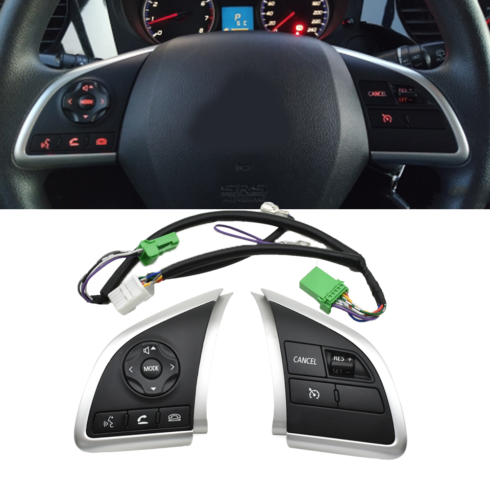 Voor Mitsubishi Asx Mirage Space Star L200 Cruise Control Schakelaar Stuurwiel Knop Audio Android Speler Schakelaars