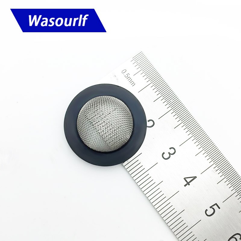 Wasourlf 10 Pcs G1/2 G3/4 DN15 Douchekop Mesh Filter Rubberen Afdichting Ring Verpakking Sproeierkop slang Pakking 304 Rvs