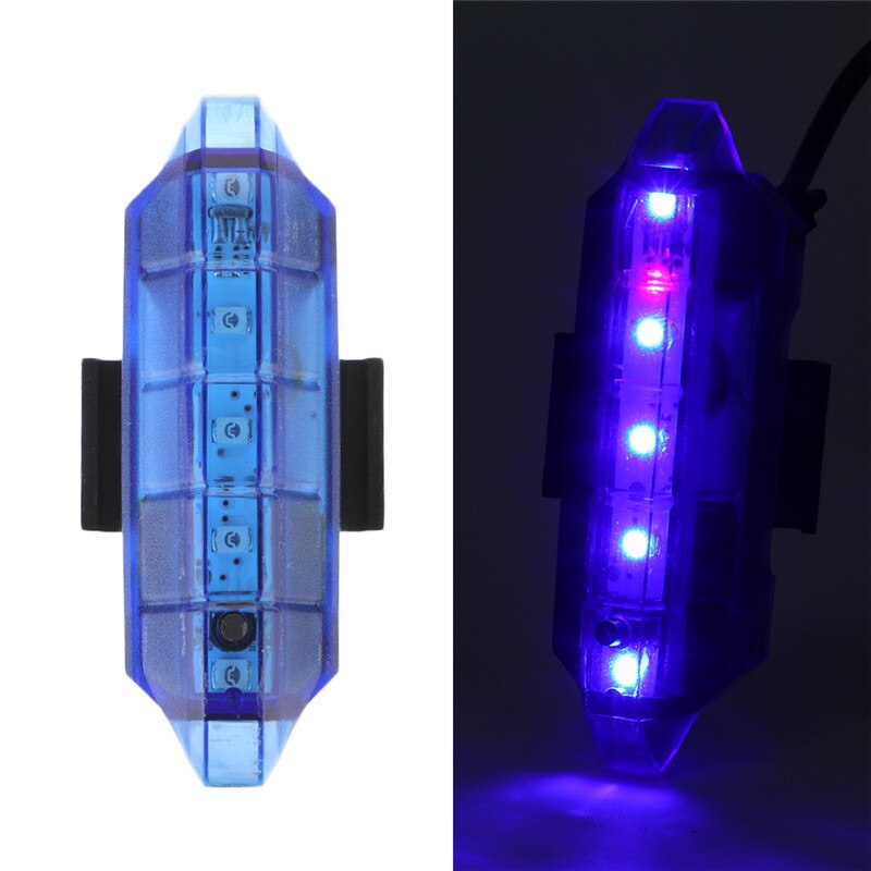 Bike Bicycle Light USB LED Rechargeable Set Mountain Front Back Headlight Lamp Flashlight