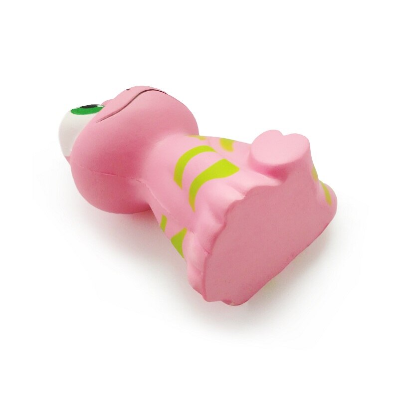 Pu simulatie gekko-ventilatie stressverlichtend speelgoed squishy langzaam stijgend knijpspeelgoed voor kinderen volwassenen 13.5*10*8 cm
