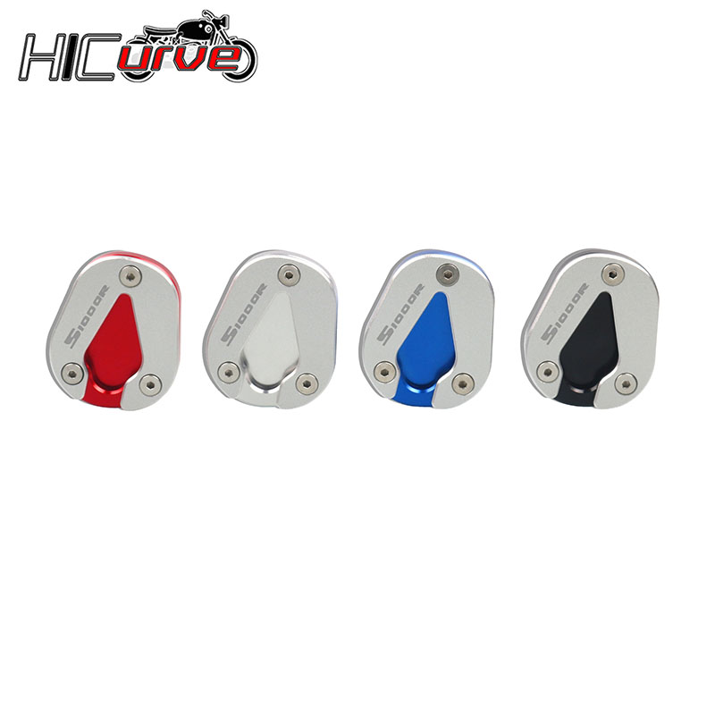 Für S1000R S1000 R S1000R S1000R -2023 Motorrad CNC Ständer Seitenständer Ständer Erweiterung Vergrößerer Pad