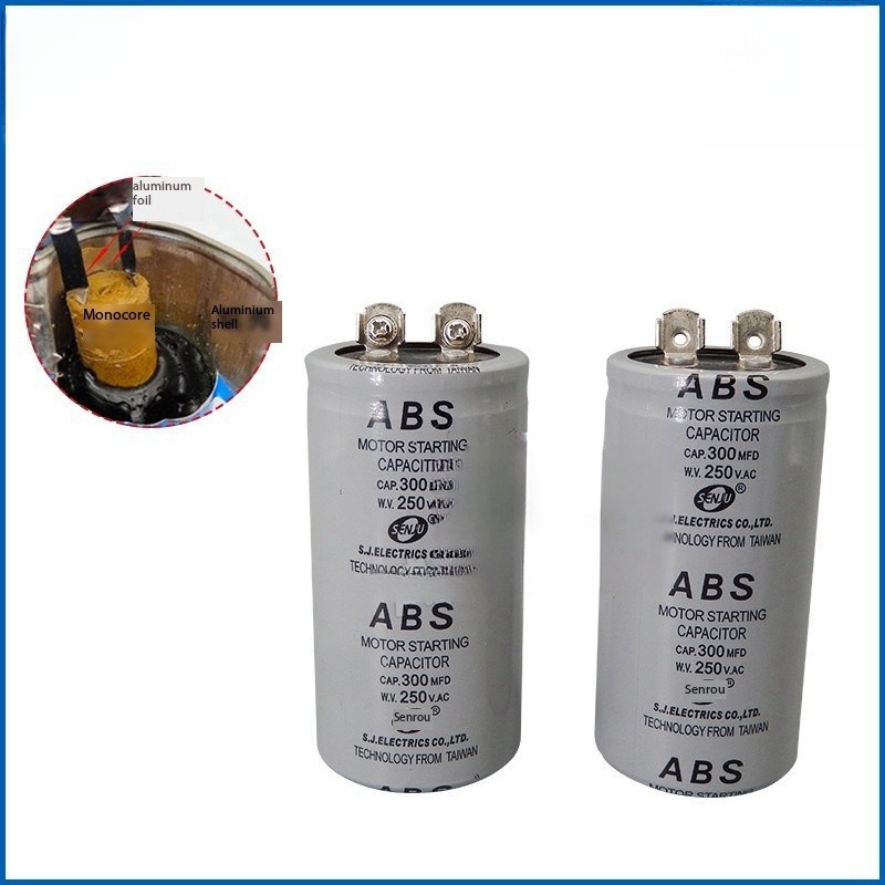 1 Uds CD60 condensador de arranque ABS-75MFD/100UF/150/200/300/400/600 ~ 1200UF 250V