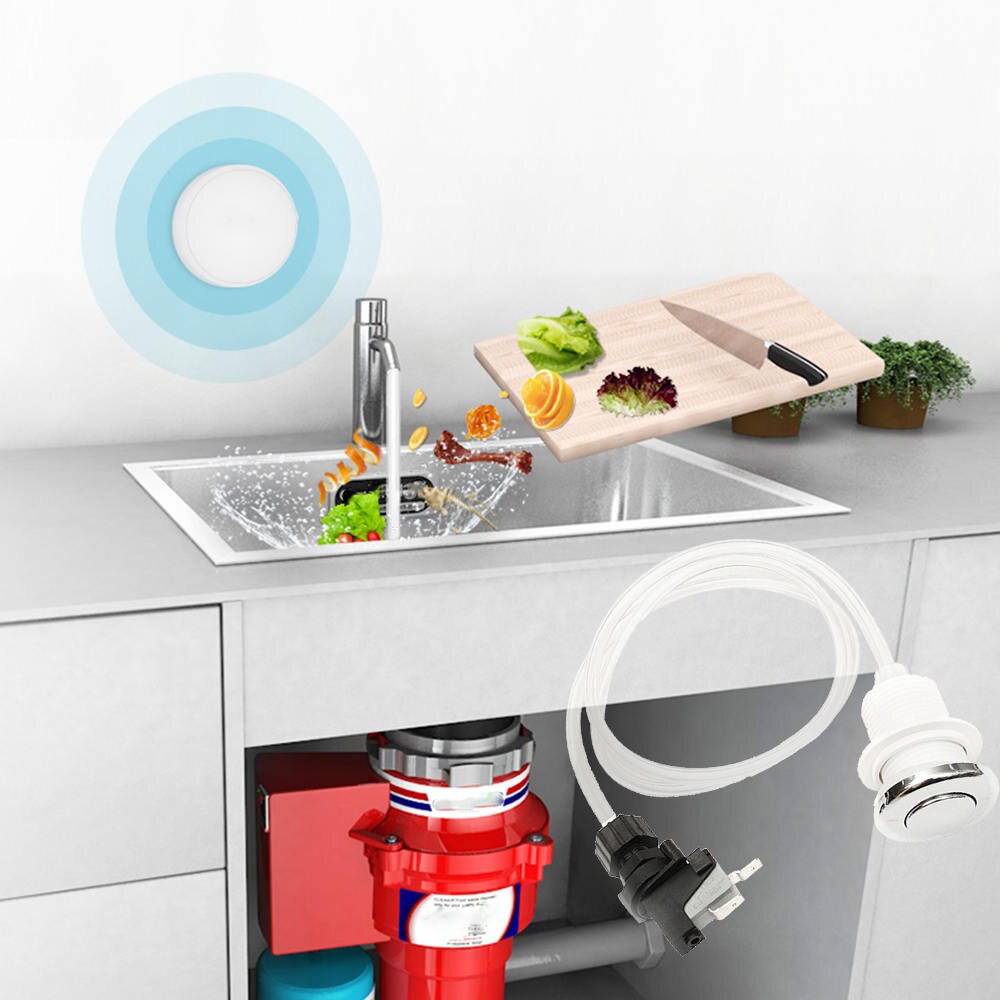 Kit de remplacement de tuyau | Pièces de baignoire blanche, Spa élimination des déchets, bouton de commutation à Air poussé, Kit pour outils de cuisine domestiques 1 ensemble