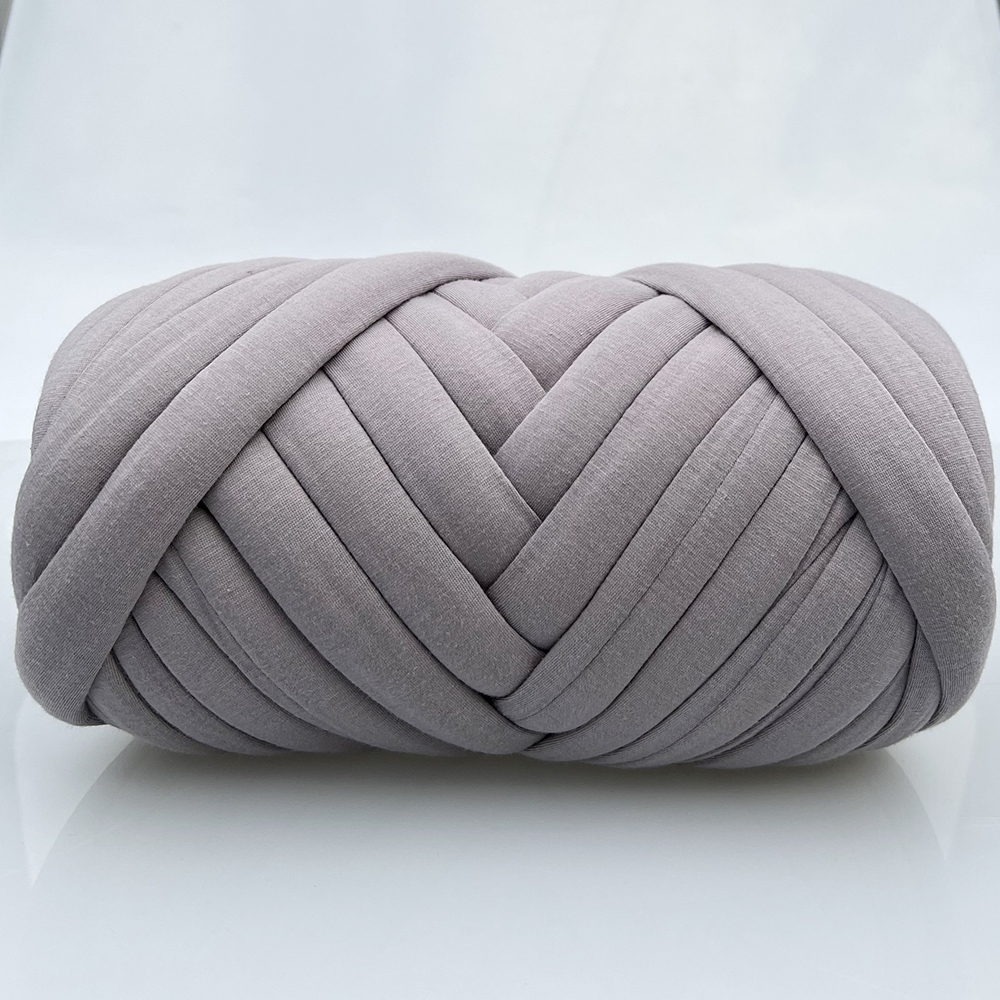 100g groft garn tykt super tykt garn strikkegarn roving spindingarn til gør-det-selv tæpper pudefremstilling: Sort