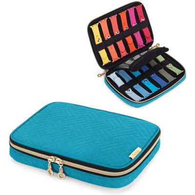 Pour apple watch boîte de rangement de bracelet de montre pochette de voyage boîtes de sangle de montre multifonction boîte de rangement de bracelet de montre: 1