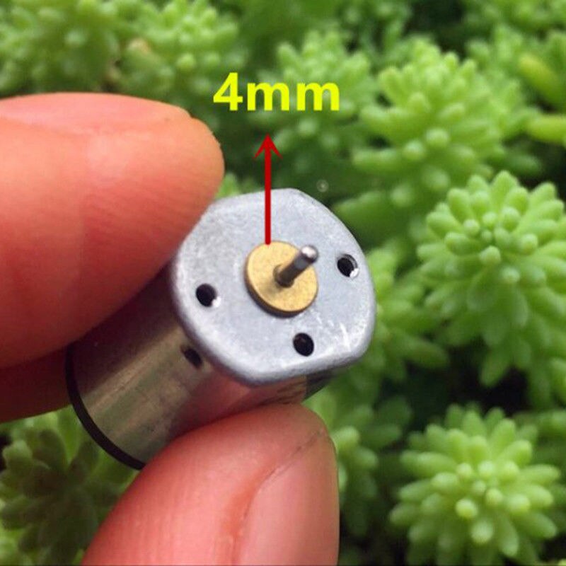 ECSiNG 5 Stück DC 6 V-9 V 050 Stummschalt-Spielzeugmotor