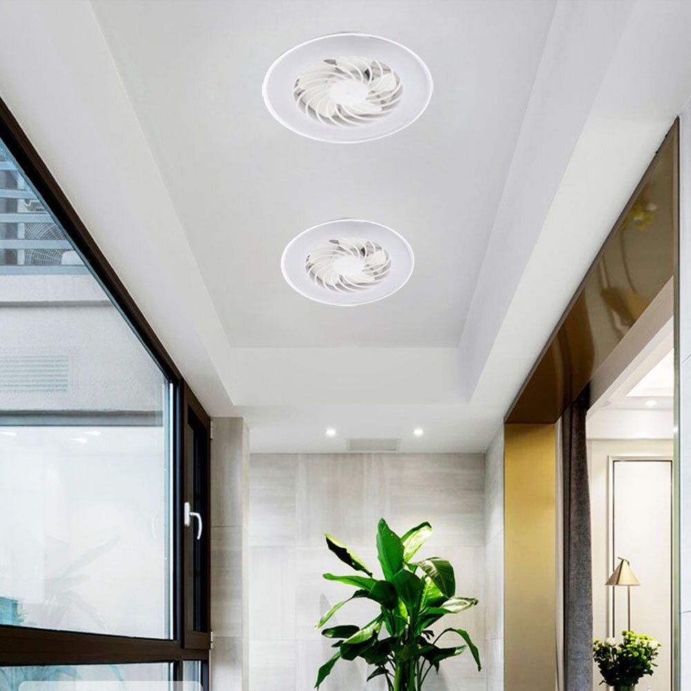 Nowoczesne wentylatory sufitowe doprowadziło lampa E27 12W 24W gabinet kuchenny biuro garaż fabryka AC12V 220V oświetlenie energooszczędne Fixtur