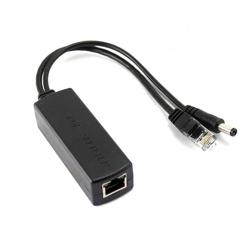 POE Splitter 48V input 12V output POE Switch IEEE802.3af/AT power out 12v POE Adapter cable for IP camera