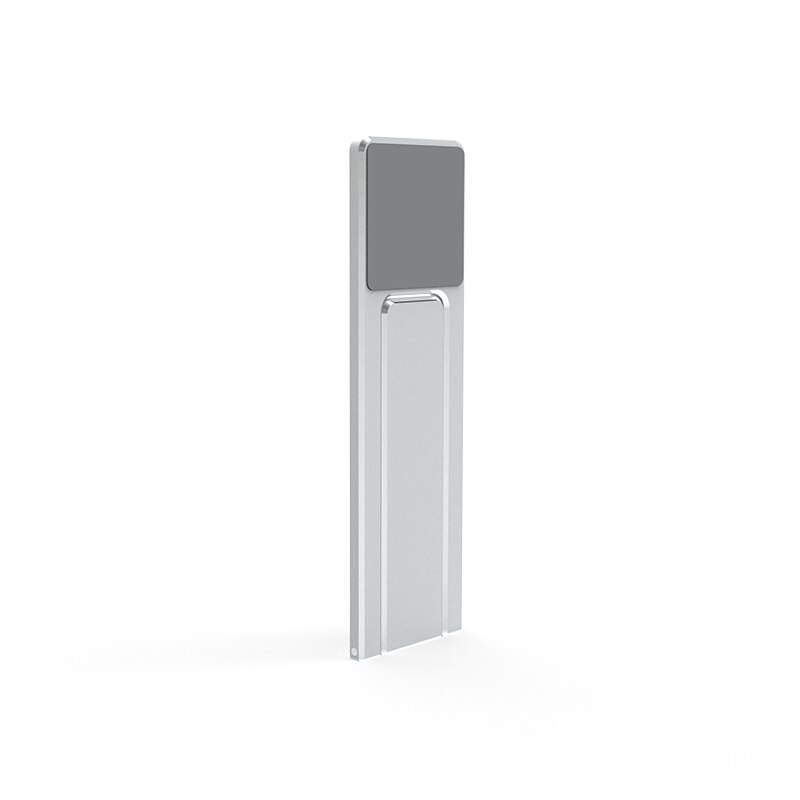 Die neueste laptop-mehrbildschirm-seitenhalterung verbindet handyhalterung und apple-tablet-halterung mit ultradünnem magnetischem handyhalter: Silber