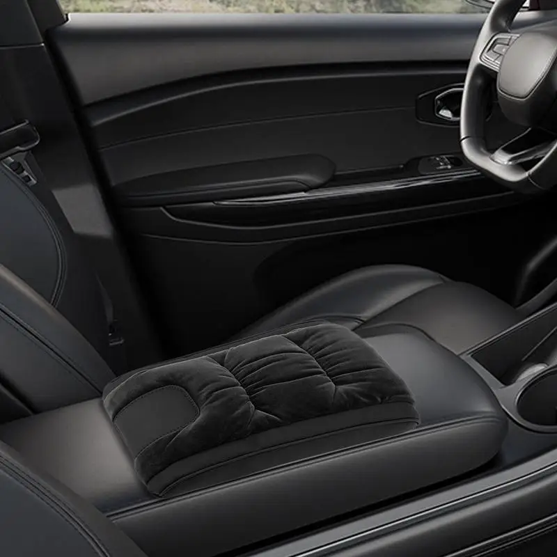 Coussin de rehaussement de boîte d'accoudoir de voiture, fournitures de console d'accoudoir, console centrale automatique, housse de coussin d'appoint