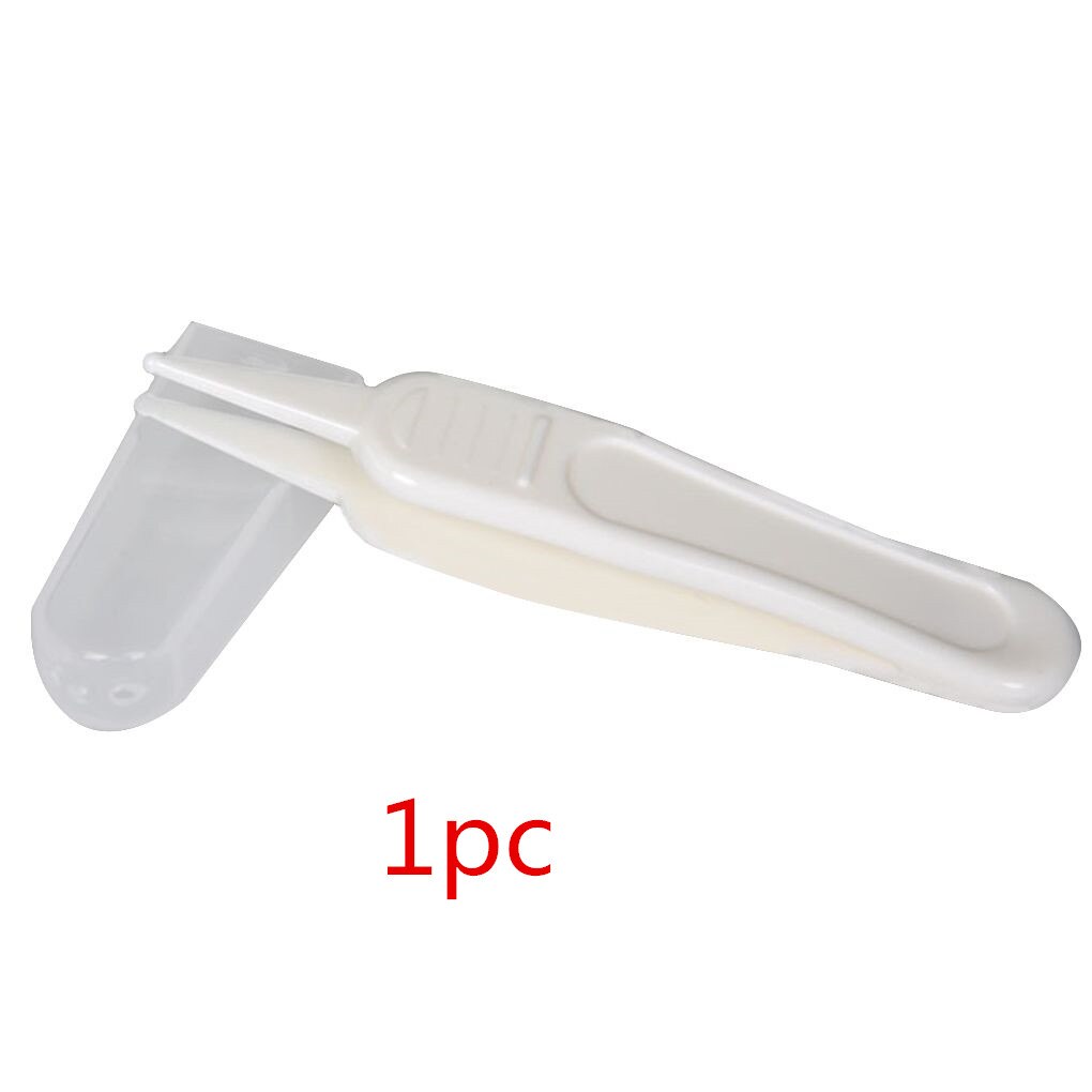 1/2/3/4/5 pièces Bébé Sécurité Pincettes Brucelles En Plastique Oreille Nez Propre Nez Oreilles Bébé Soins: 1pcs