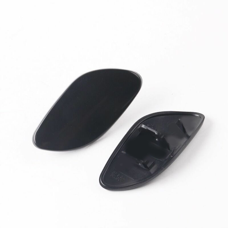2 stuks Auto Voorbumper Koplampsproeiers Cover Cap L + R voor VOLVO S80 2007 Koplamp Wassen nozzle Cover 39870059/39870060