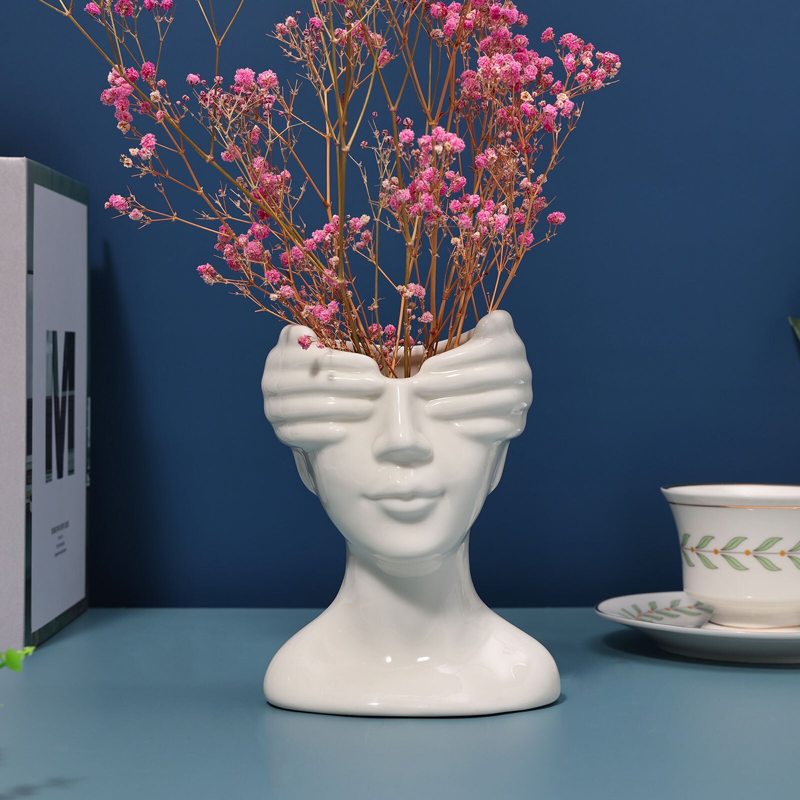 Körper Kunst Keramik Vasen Lustige Neuheit Blume Anordnung Dekorative Vase für Wohnzimmer Schlafzimmer Bauernhaus