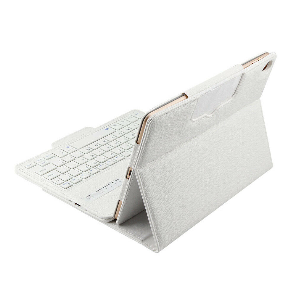 Wireless Bluetooth Keyboard Leather Case for Apple iPad Pro 10.5 Inch 2-in-1 Removable Keyboard Case Tablet Stand Cover
