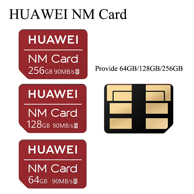 NM Card For Huawei NM Card 256GB/128GB/64GB 90MB/s Nano Apply For Huawei P30/Pro Mate20/X/Pro USB3.1 Gen 1 Nano Mamory Card